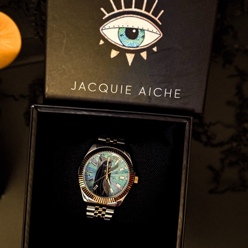 Timex Jacquie Aiche Watches with Multicolor Dials - Picture 2 of 5